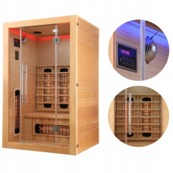 Sauna na podczerwień Nadia  120x105x190 