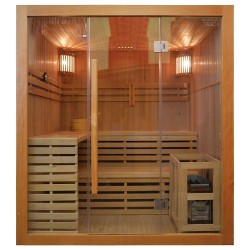 Sauna Sucha z piecem Harvia 4 osobowa 180x160x201