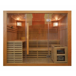 Sauna sucha z piecem    5 osobowa 200x180  