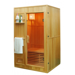 Sauna sucha z piecem  Harvia  2 osobowa 120x105x192 cm