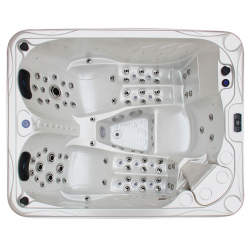 SPA JACUZZI OGRODOWE 3 OSOBOWE - 81 DYSZ 210x170x90cm
