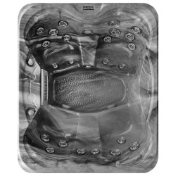 Spa 4 osobowe 215x180 szara 23 dysze