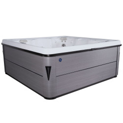 Spa ogrodowe 6 miejscowe  61dysz  234x234x95cm Viking Spas -Heritage Silver-Slate
