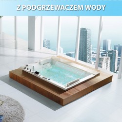 Wanna SPA z hydromasażem  ROCIOdo zabudowy 190x150 Biała