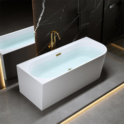 Wanna wolnostojąca Era 150x75  lewa złoty przelew