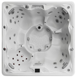 Spa ogrodowe 6 miejscowe  61dysz  234x234x95cm Viking Spas -Heritage Silver – Carbon