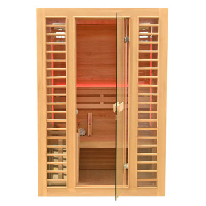 Sauna sucha z piecem harvia Neva 150x120 z kamieniem solnym
